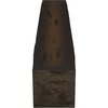 Ekena Millwork Pecky Cypress Faux Wood Fireplace Mantel, Premium Mocha, 6"H x 6"D x 84"W MANUPC06X06X84ZA